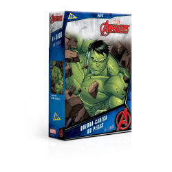 Quebra-Cabeca Hulk com 60 pecas - Marvel TOYSTER