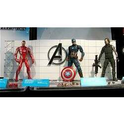 Civil War - Iron Man - Captain America - Winter Soldier - Marvel Select - Diamond Select Toys