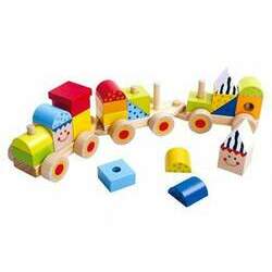 Trem de blocos Tooky Toy
