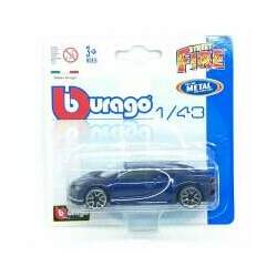 Miniatura Carro Bugatti Chiron - Street Fire - Azul
