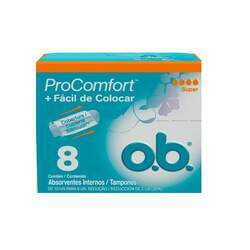 Absorvente O B Pro Comfort Super C/ 8un