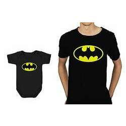 Camiseta e Body Tal Pai e Tal Filho - Batman II