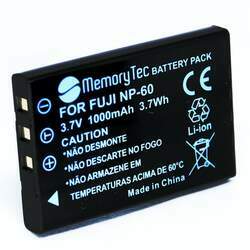 Bateria NP-60 para Fuji FinePix 50i, 401, F401, F410, F601