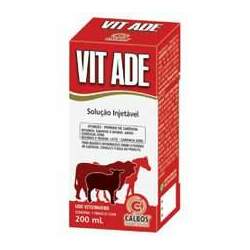 Vit ADE 200 mL - Calbos Vitamina para bovinos, equinos e ovinos