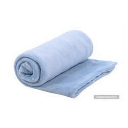 Cobertor de microfibra - azul