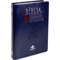 Bíblia do Pregador Pentecostal NAA - Azul Nobre