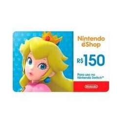 Gift Card Nintendo: 150 Reais - Cartão Presente Digital