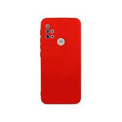Silicone Case Vermelha para Moto G10