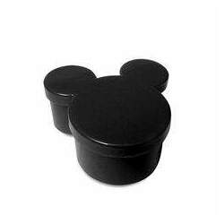 Porta Doce Decorativo Mickey Mouse Preto 10un Disney