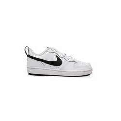 Tênis Nike Court Borough Low 2 Esportivo Juvenil Menina - Bq5448-104 Branco