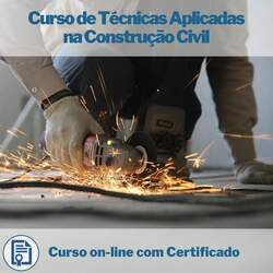 Curso on-line de Técnicas Aplicadas na Construção Civil com Certificado