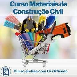 Curso on-line de Materiais de Construção Civil com Certificado