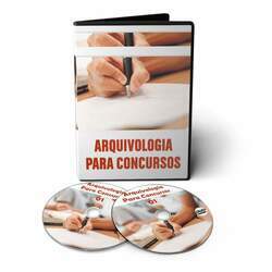 Curso de Arquivologia para Concursos em 02 DVDs Videoaula