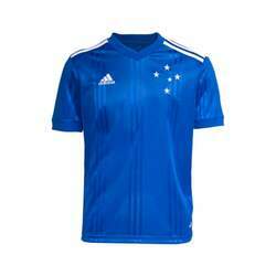 Camisa Adidas Cruzeiro I Azul Infantil