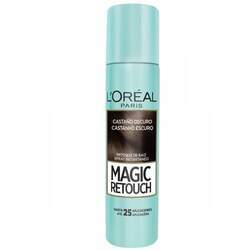 Spray Instantâneo Retoque de Raiz Magic Retouch L'oréal Paris Castanho Escuro 75ml