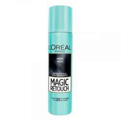 Retoque de Raiz Instantâneo em Spray L'Oréal Magic Retouch Preto 75ml