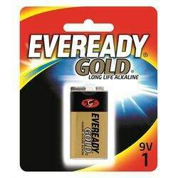 Bateria Alcalina Eveready Gold 9V