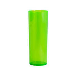 Copo Long Drink Verde Neon 350 ml - Unidade