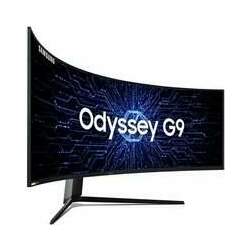 Monitor Gamer Samsung Odyssey G9 49 Curvo DQHD, 240Hz, 1ms, HDMI e DisplayPort, FreeSync Premium, Ajuste de Altura - LC49G95TSSLXZD