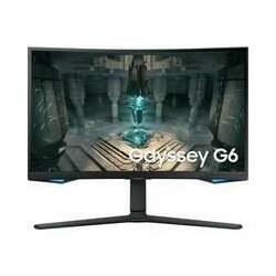 Monitor Gamer Samsung Odyssey G6 Curvo 27 LED 2K QHD, 240 Hz, 1ms, HDMI e DisplayPort, HDR, FreeSync Premium - LS27BG650ELXZD