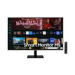 Monitor Smart Samsung M5 2023, 27 LED Full HD, 60Hz, HDMI e DisplayPort, HDR 10, Ajuste de Ângulo, Som Integrado - LS27CM500ELXZD