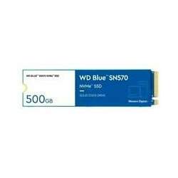 SSD 500GB WD Blue SN570, M.2 2280, NVMe, Leitura: 3500MB/s e Gravação: 2300MB/s, Azul - WDS500G3B0C