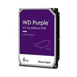 HD WD Purple Surveillance, 6TB, SATA, 3.5", Projetado para Vigilância - WD63PURZ
