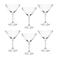 Conjunto 6 Taças de Cristal para Martini 280 ml - Bohemia