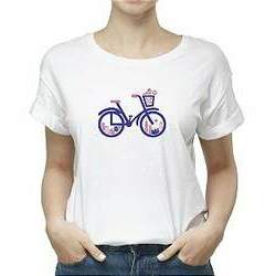 Camiseta Feminina Bike na cidade