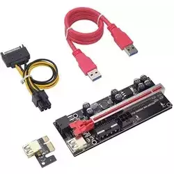 Adaptador Cabo Riser PCI-E USB 3 0 009S PLUS