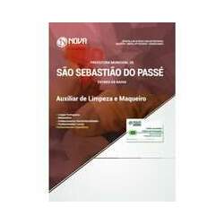 Apostila São Sebastião Do Passé Ba 2018 - Auxiliar Limpeza