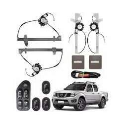 Kit Vidro Eletrico Nissan Frontier 4P Completo Sensorizado