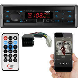 Rádio MP3 H-Tech HT-1022 Bluetooth USB SD Card Auxiliar