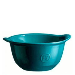 Bowl de Cerâmica Gratin Emile Henry Azul Turquesa 14X8CM