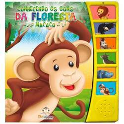 Livro Infantil Conhecendo os Sons Macaco