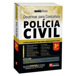 Livro Doutrinas Para Concursos Polícia Civil, 3ª Edição 2023