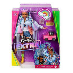 Barbie Extra Com Tranças de Arco-Íris GRN29 - Mattel