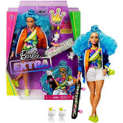 Barbie Extra Skatista com Acessórios GRN30 - Mattel