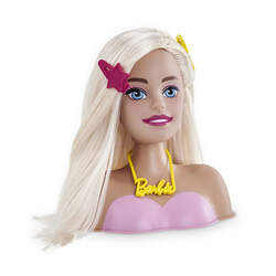 Boneca Barbie Busto para Pentear e Maquiar - Head Sparkle