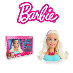 Boneca Barbie Busto para Pentear e Maquiar - Core