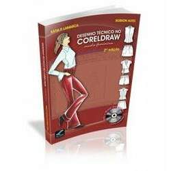 Desenho técnico no CorelDraw moda feminina