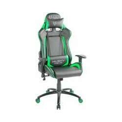 Cadeira Gamer Husky Gaming Blizzard, Preto e Verde, Com Almofadas, Reclinável, Descanso de Braço 2D - HBL-BG
