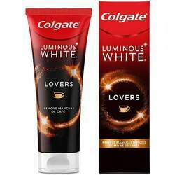 Creme Dental Luminous White Lovers Café Colgate - 70g