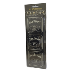 Porta Copo Chopp Jack Daniels 6 Peças - Grife De Boteco