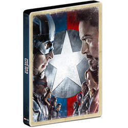 SteelBook Blu-Ray - Capitão América: Guerra Civil