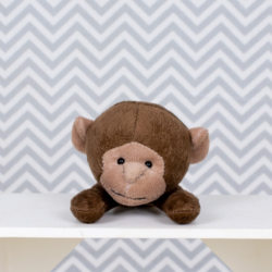 Mini Cabecinhas De Pelúcia De Animais Para Decoração Macaco