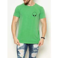 Camiseta Alien - Verde Estonado