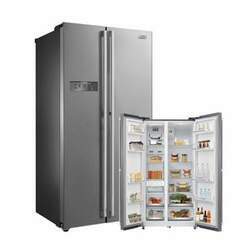 Refrigerador Frost Free Side by Side 528L SBS MDRS587FGA041 com Turbo Freezer e Ice Twist - Midea
