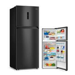 Refrigerador 2 Portas Frost Free 463 litros Midea Black Inox RT645MTA281