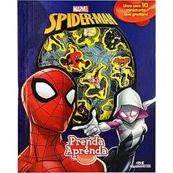 Spider Man Prenda e Aprenda - Livro com Cenário e Miniaturas